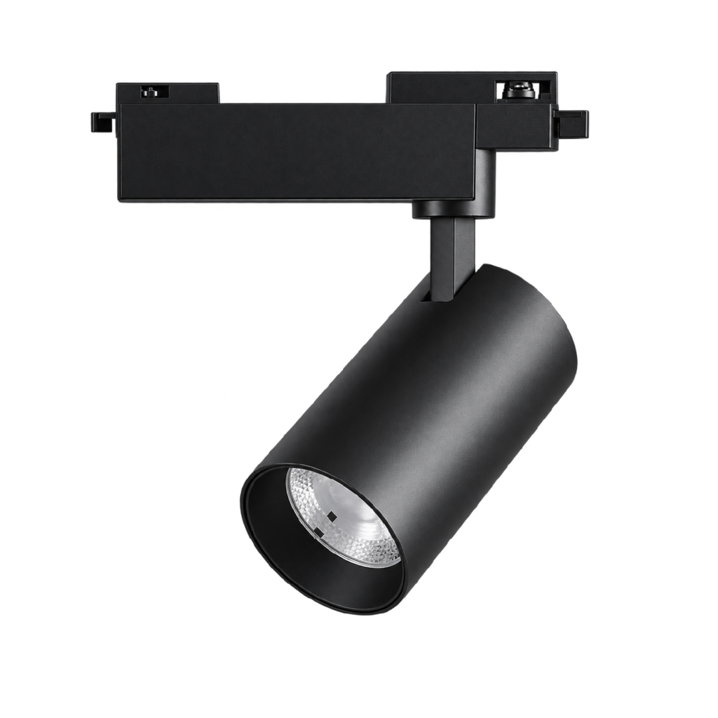 Spot Riel Negro 30W CRI90 Regulable