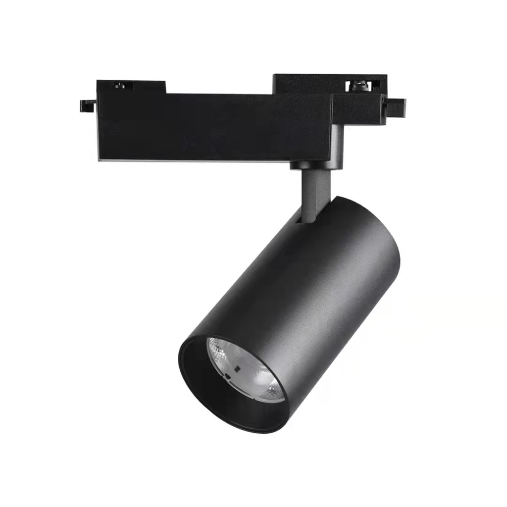 Spot Riel Negro 30W CRI90 Regulable