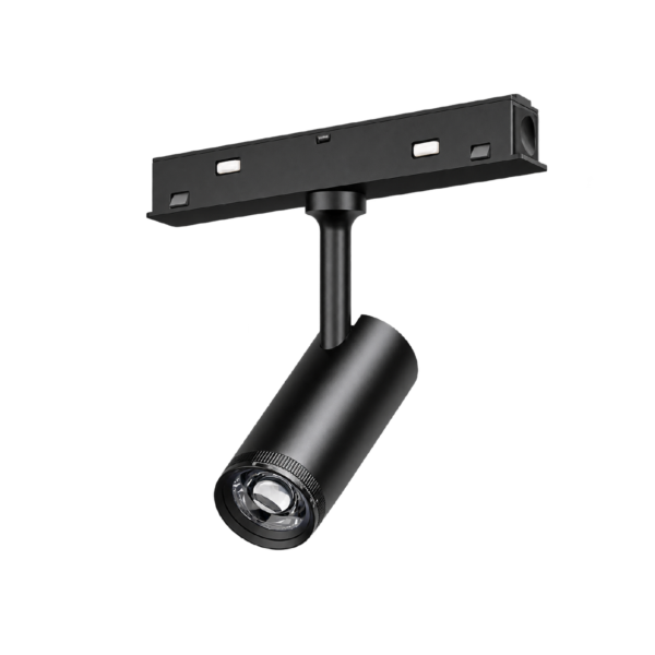 Spot magnético negro 18W cálido