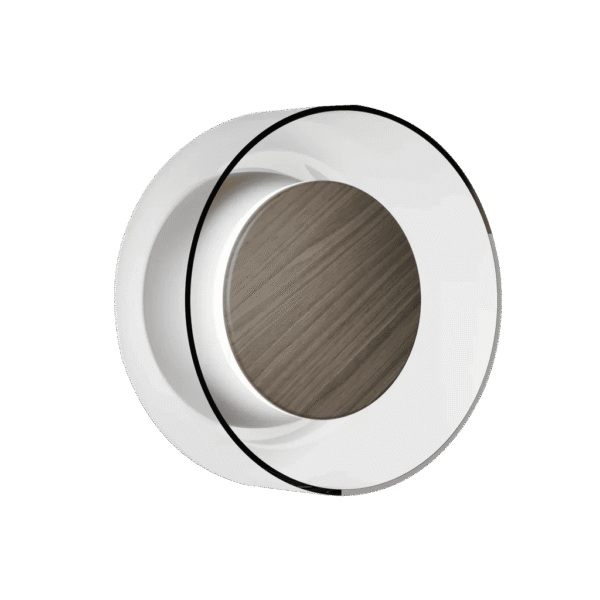 Luminaria de Pared LED Acabado Madera