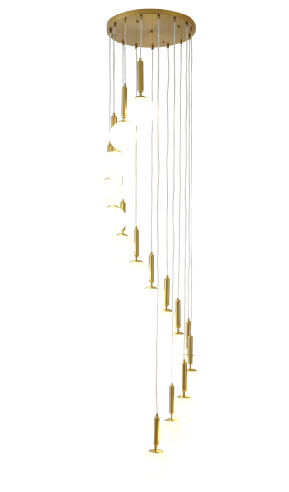 Lámpara colgante E27 diseño elegante