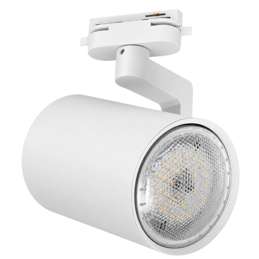 Lámpara Riel E27 Blanca Moderna
